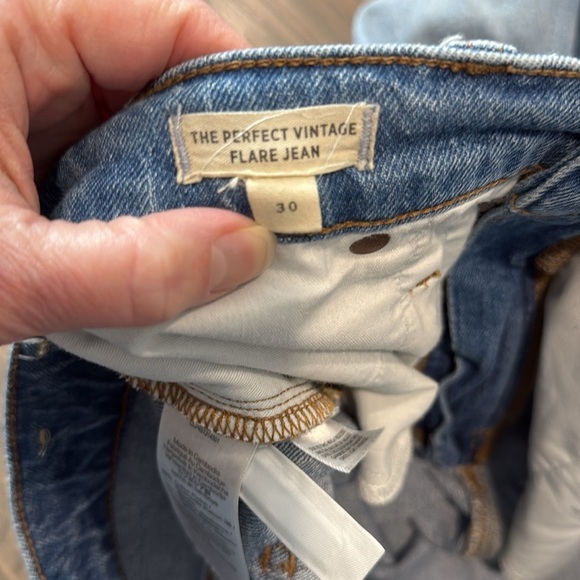 Madewell Perfect Vintage Flare Blue Jeans 30 x 31 EUC - Picture 12 of 16